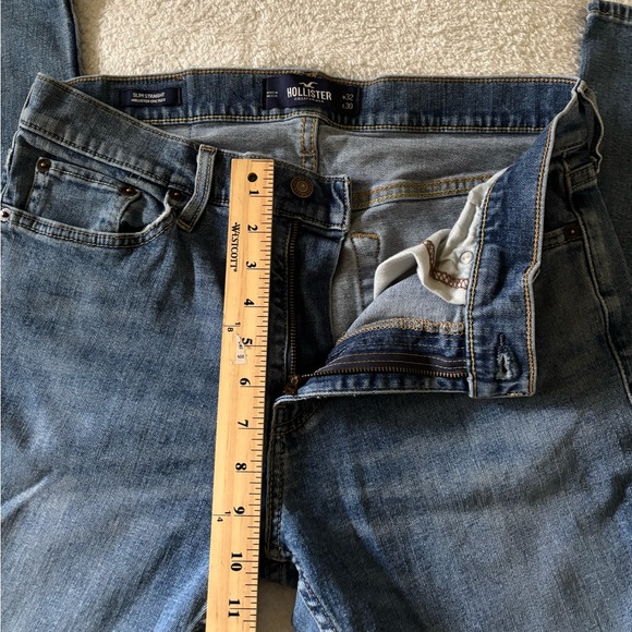 Hollister Blue Men’s Jeans Size W32 L30 - Picture 4 of 11